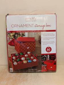 NEW SIMPLIFY ORNAMENT STORAGE BOX