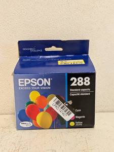 NEW EPSON 288 STANDARD CAPACITY PRINTER INK