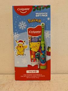 NEW NEW COLGATE POKMON BRUSHTASTIC GIFT PACK