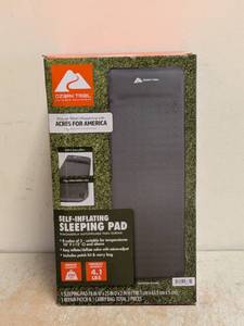 NEW OZARK TRAIL SELF INFLATING SLEEPING BAG