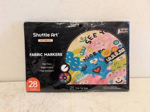 NEW SHUTTLE ART FABRIC MARKERS