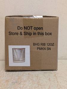 NEW BHG RIB 12OZ PUMPKIN CANDLE