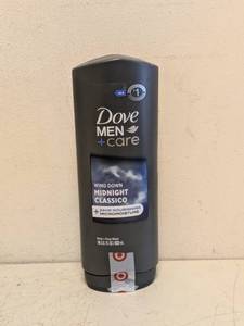 NEW DOVE MENS  CARE WIND DOWN MIDNIGHT CLASSICO BODY  FACE WASH