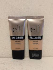 NEW ELF GLOW SOFT GLAM SATIN FOUNDATION 2PK