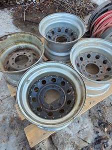 4- 8 Lug Aluminum Chevy Pickup Rims