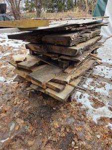 24- Live Edge Maple Slab Wood