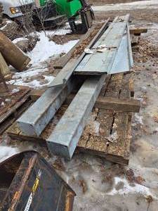 2- 6 x 6 x 13 Square Tubing