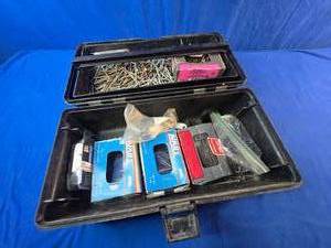 Tackle Box full of Misc. Screws and Nails