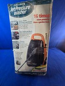 Euro-Pro Jet Pressure Washer 1300 PSI