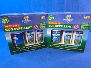 (2) Boxes of Greenerways Organic Bug Repellant