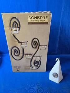 Decorative 2 Candle Holders Candel