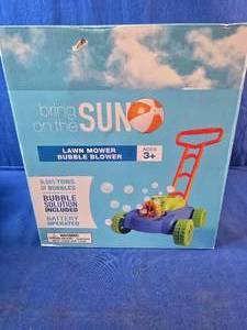 Lawn Mower Bubble Blower