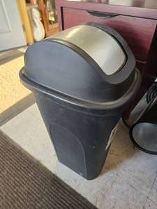 Tall Garbage Can