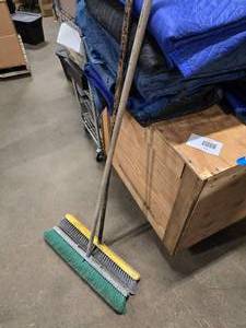 Pair of Shop Brooms