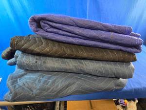 (4) Heavy Duty Moving Blankets