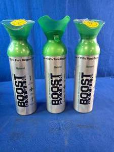 3 Cans of Boost Oxygen