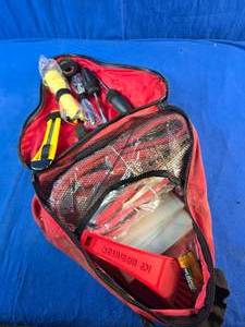 Emergency Bag, Tools Jumper Cables and More