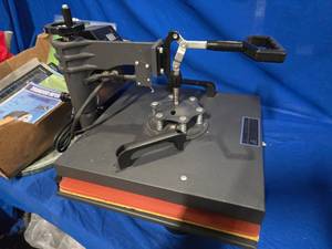 Heat Press Machine and Accessories for Garment Printing