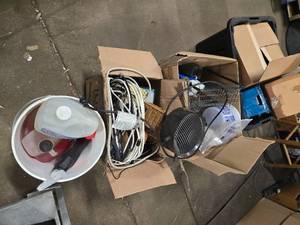 Assorted Boxes of Household and Garage Items