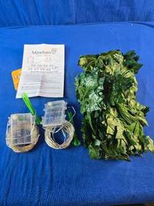 Minetom Artificial Ivy Garland and Led Lights