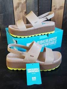 New Reef Womens Water Vista Higher Sandals Size 11
