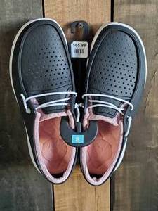 New Reef Womens Coast BoatSummer Shoes BlackPink Size 8