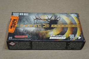 20 Federal Premium .300 Win Mag 180 Gr Trophy Copper Ammo
