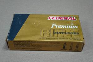 20 Federal Premium .30-06 Sprg 180 Gr Nosler Partition Ammo