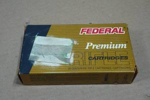 20 Federal Premium .308 Win 165 Gr Sierra Gameking BT SP Ammo