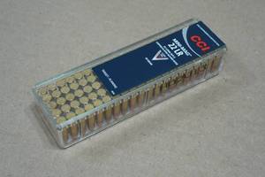 100 CCI Mini Mag .22 LR 40 Gr Plated RN Ammo