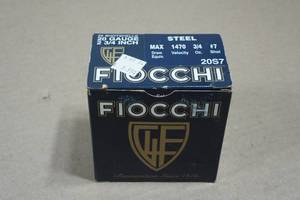 25 Fiocchi 20 Gauge 2-34 Steel 7 Shot Shotshells