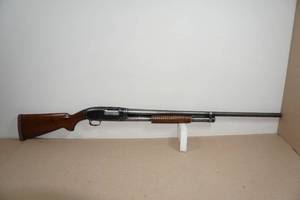 1942 Winchester Model 12 12 Gauge Pump-Action Shotgun - 30 Full Choke Barrel