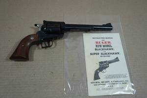 1979 Ruger New Model Super Blackhawk .44 Magnum Single-Action Revolver - 7.5" Barrel