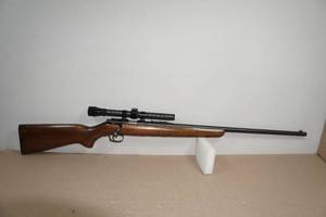 Winchester Model 69A .22 SLLR Bolt-Action Rifle - Weaver D4 Scope