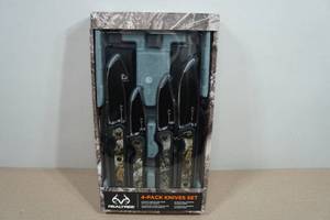 Realtree 4-Pack Knife Set