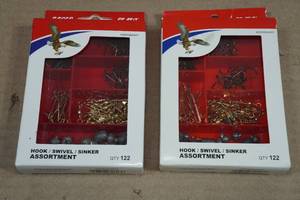 2 Eagle Claw HookSwivelSinker Assortment Sets