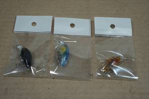 3 Chubbie Minnow Lures