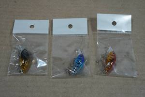 3 Chubbie Minnow Lures