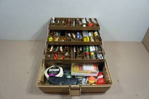 Tackle Box with Assorted Tackle