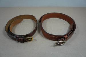 Leather Belts - One with Ammo Loops