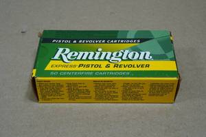 50 Remington Express .38 S&W 146 Gr Lead RN Ammo