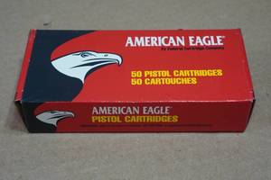 50 American Eagle .25 Auto 50 Gr FMJ Ammo