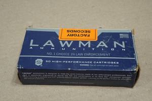 50 Speer Lawman 9mm Luger 147 Gr TMJ Ammo