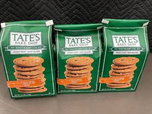 UT 2 - Tate's Bake Shop Salted Caramel Chocolate Chip Cookies 6.5 oz - 3-Pack