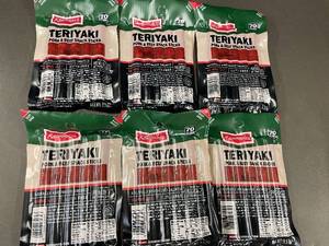 Trol - Klement's Teriyaki Pork & Beef Snack Sticks 3.5 oz (6 Bags)