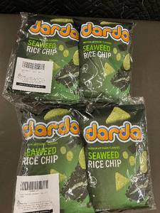 Box Q - Jarda Seaweed Rice Chips (Lot of 4)