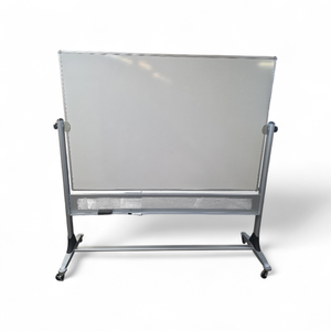 Double Sided Magnetic Whiteboard on Wheels