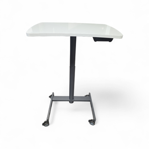 Adjustable Height Air Powered Table  Desk on Wheels