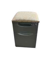 Soft top pedestal file cabinet