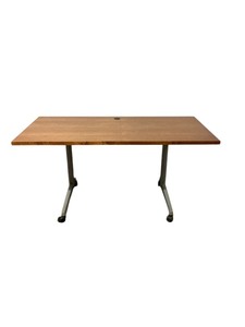 Honey Wood Collapsible folding table